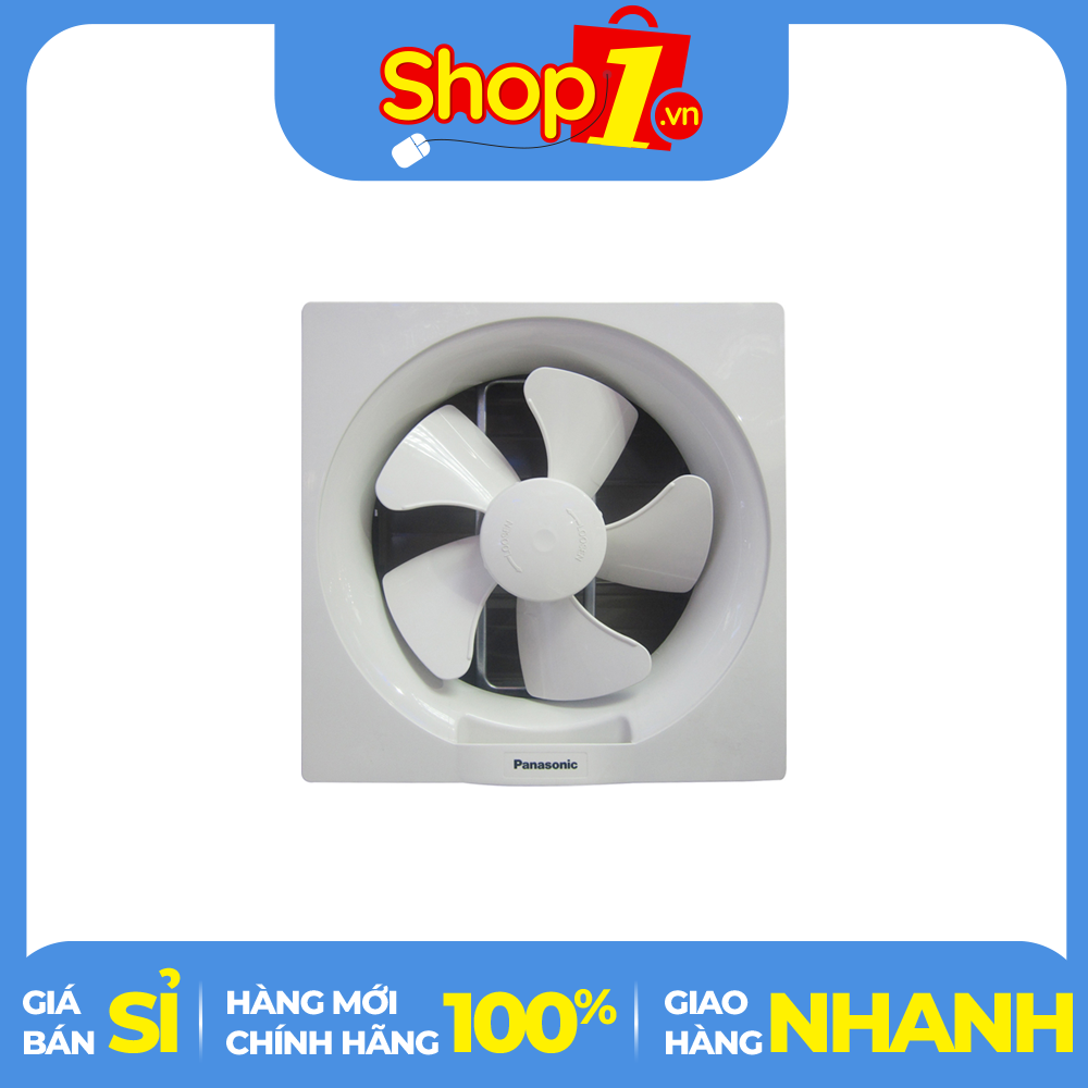 Quạt hút panasonic fv-25au9 - công suất thực 30w tốc độ quay 1125 vòng/phút lưu lượng gió 920 cmh
