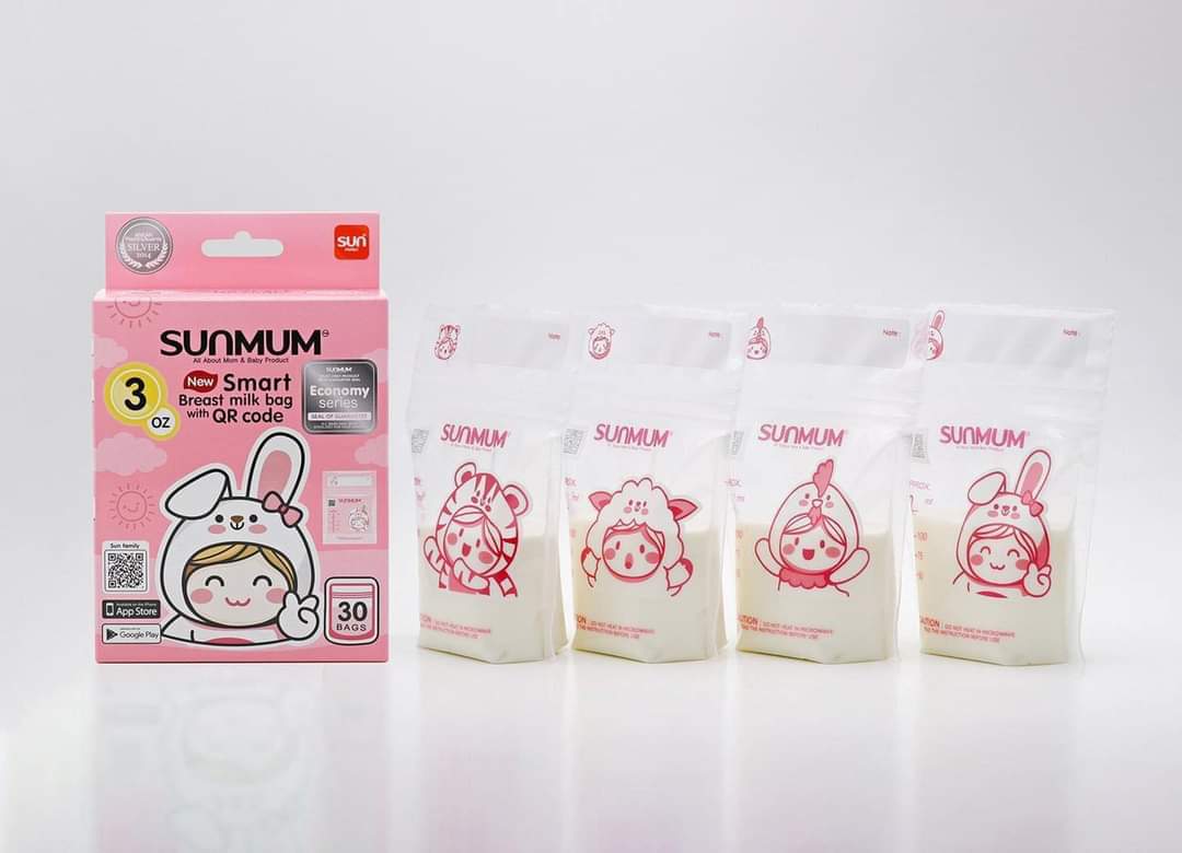 Hộp 30 túi trữ sữa Sunmum 100ml - hàng chính hãng Thái Lan