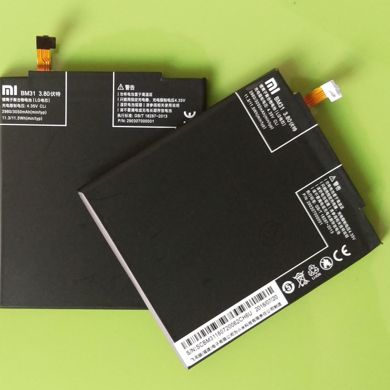 [HCM]Pin điện thoại cho Xiaomi Mi3 - BM31 - Hàng Nhập Khẩu Zin  Chính Hiệu