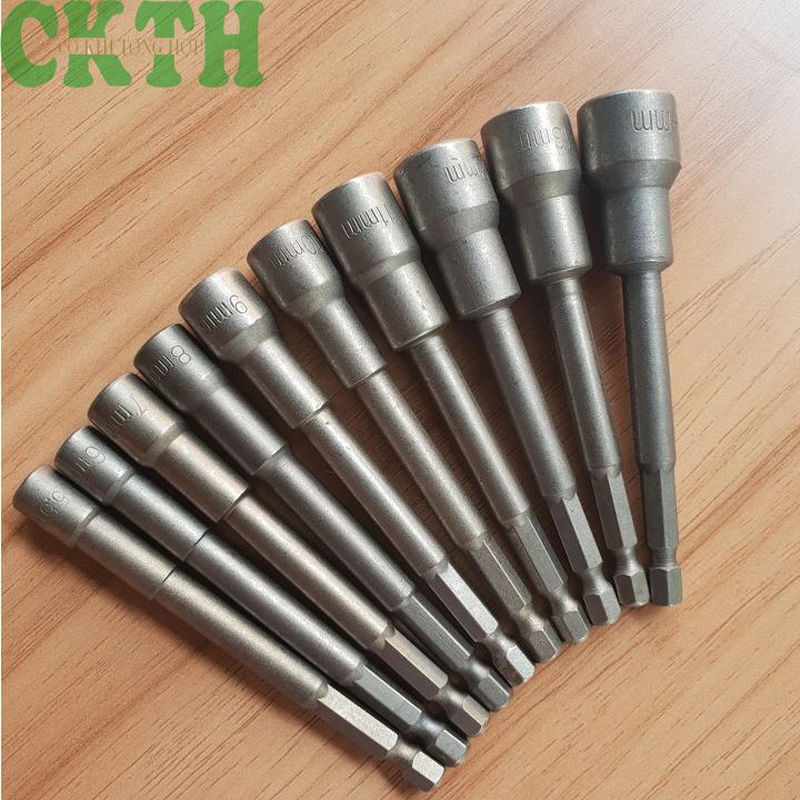 Đầu tuýp lục giác cho khoan pin và điện 100mm