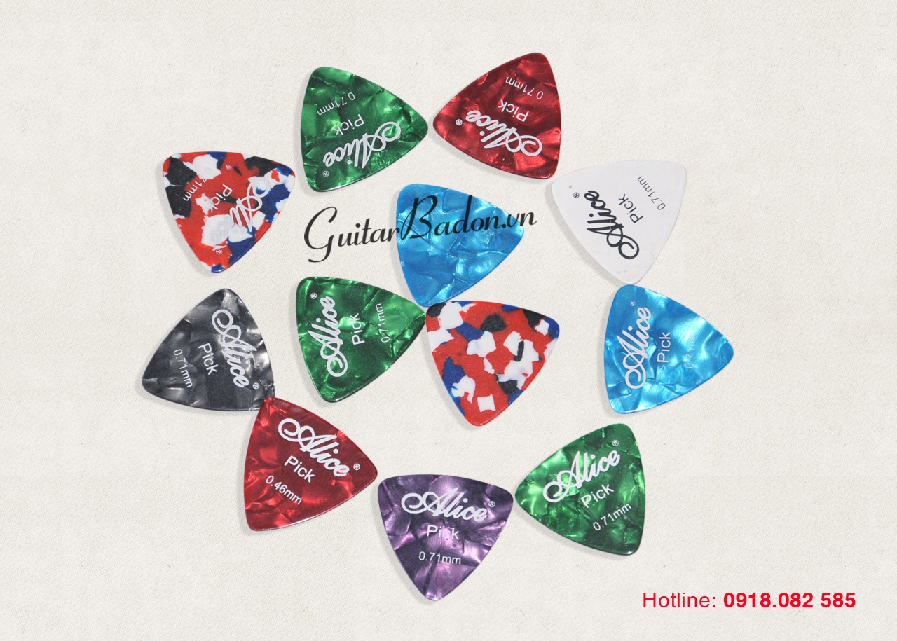 Phụ Kiện Đàn Guitar - Guitar Pick - Phím Đàn