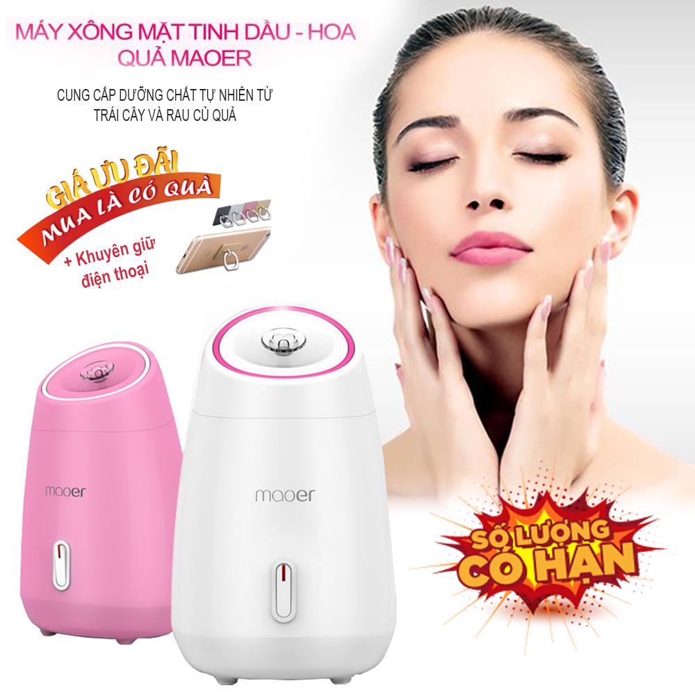 Giá Máy Xông Hơi Mặt, Máy Xông Mặt Tốt Hiện Nay, Xông Hơi Da Mặt Tại Nhà. Máy Xông Hơi Da Mặt Hoa Quả Tươi Tự Động 2 in 1 -Thải Độc, Làm Sạch Da Ngay Tại Nhà Giúp Da Căng Bóng, Trắng Hồng Tự Nhiên. Tặng 01 Khuyên Giữ Điện Thoại. Bảo Hành 1 Đổi 1.
