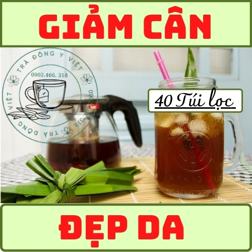 Trà thanh nhiệt BÍ ĐAO, giảm cân, thanh nhiệt, đẹp da - 40 túi lọc, Trà Đông Y Việt