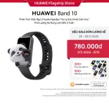 Vòng Đeo Tay Thông Minh HUAWEI Band 10 | Khung Hợp Kim Nhôm Tinh Tế | Phân Tích Giấc Ngủ Chuyên Nghiệp | Trợ Lý Sức Khỏe Cảm Xúc