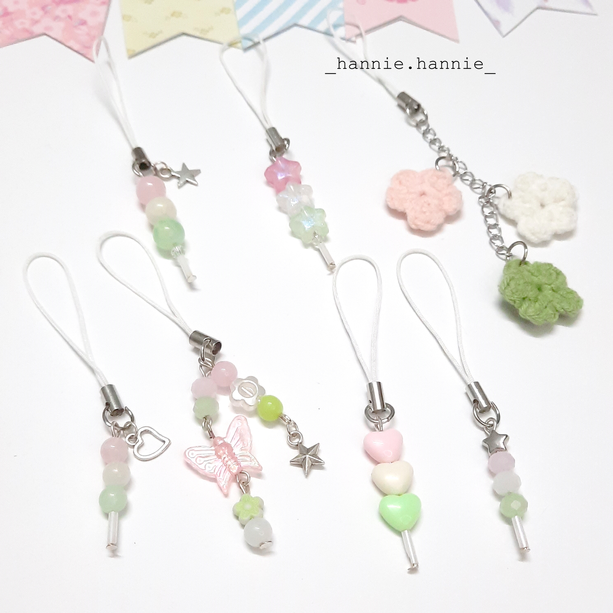 🍡 DANGO 🍡 - Móc khoá handmade dùng để treo balo, túi xách, quà tặng đôi
