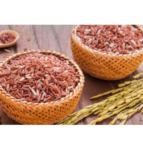 Gạo Lứt Đỏ Điện Biên - Loại Gạo khô, cứng - Túi Hút Chân không 1kg - Không chất bảo quản