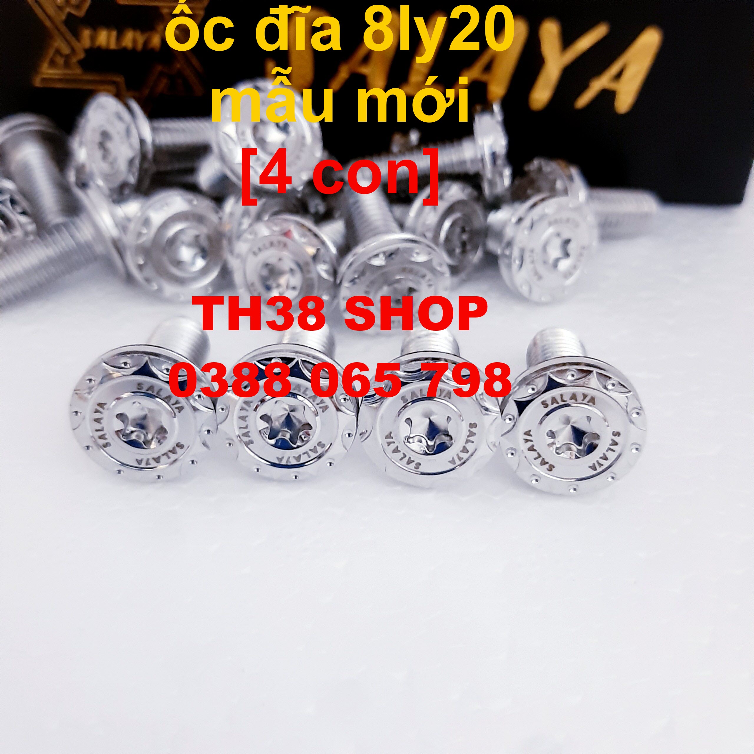 ốc đĩa salaya mẫu mới [phân loại 4 con, 5 con bên dưới]