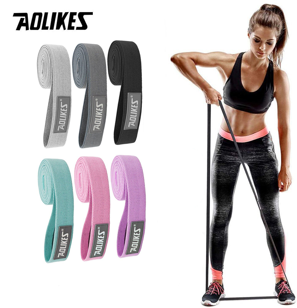 Dây kháng lực tập gym, yoga AOLIKES A-3607 loại dài Long Resistance Bands