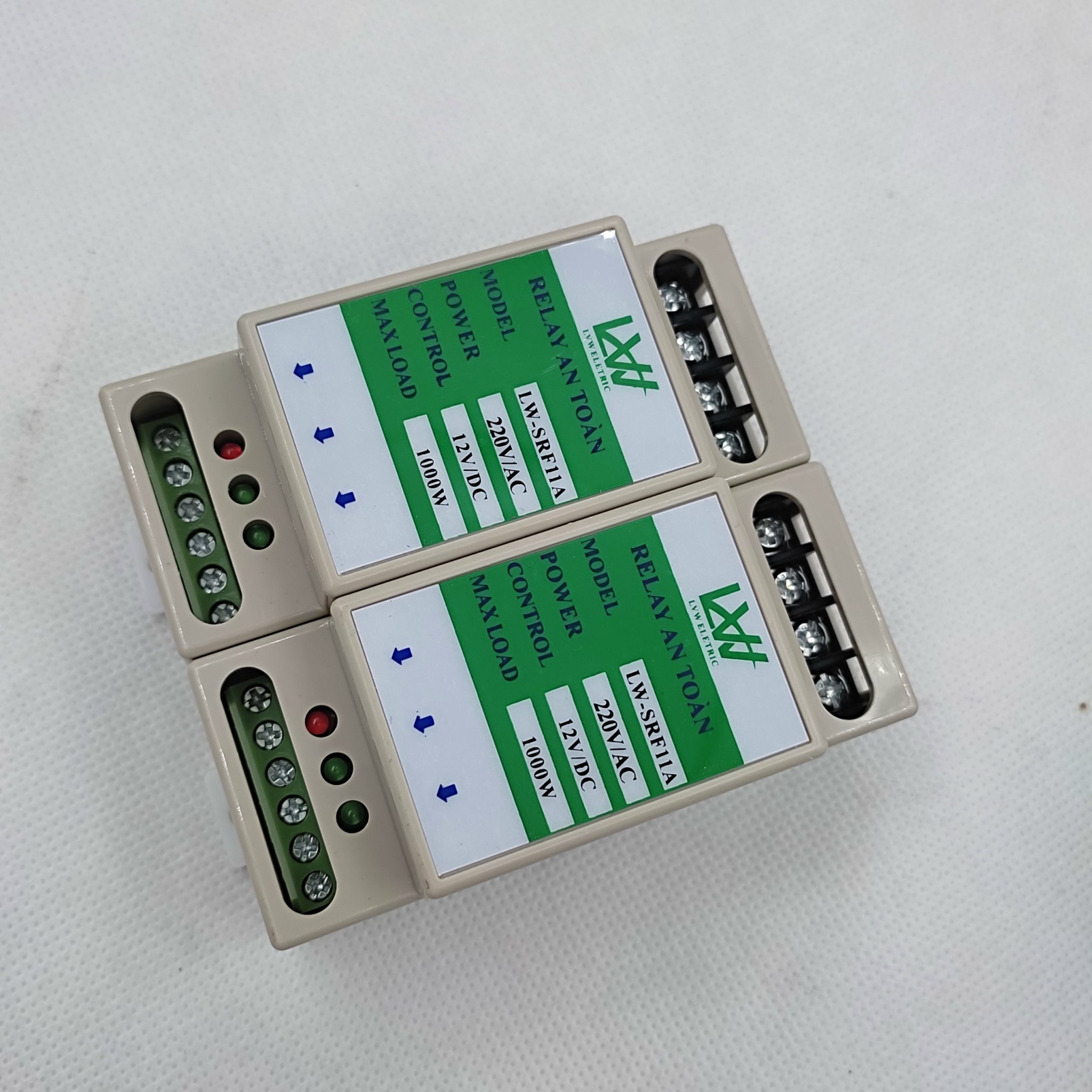 ( Bộ đôi ) Role an toàn cho phao điện KOHA-SRF11A chuyển nguồn 220V máy bơm thành 12V chống giật rò rỉ điện an toàn tuyệt đối.