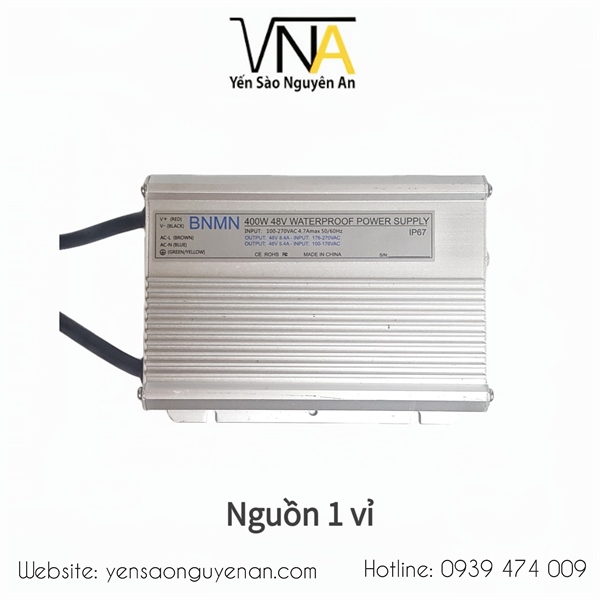 NGUỒN DC ĐIỆN TỬ CHỐNG ẨM - NGUỒN MÁY PHUN SƯƠNG 1-2 VỈ