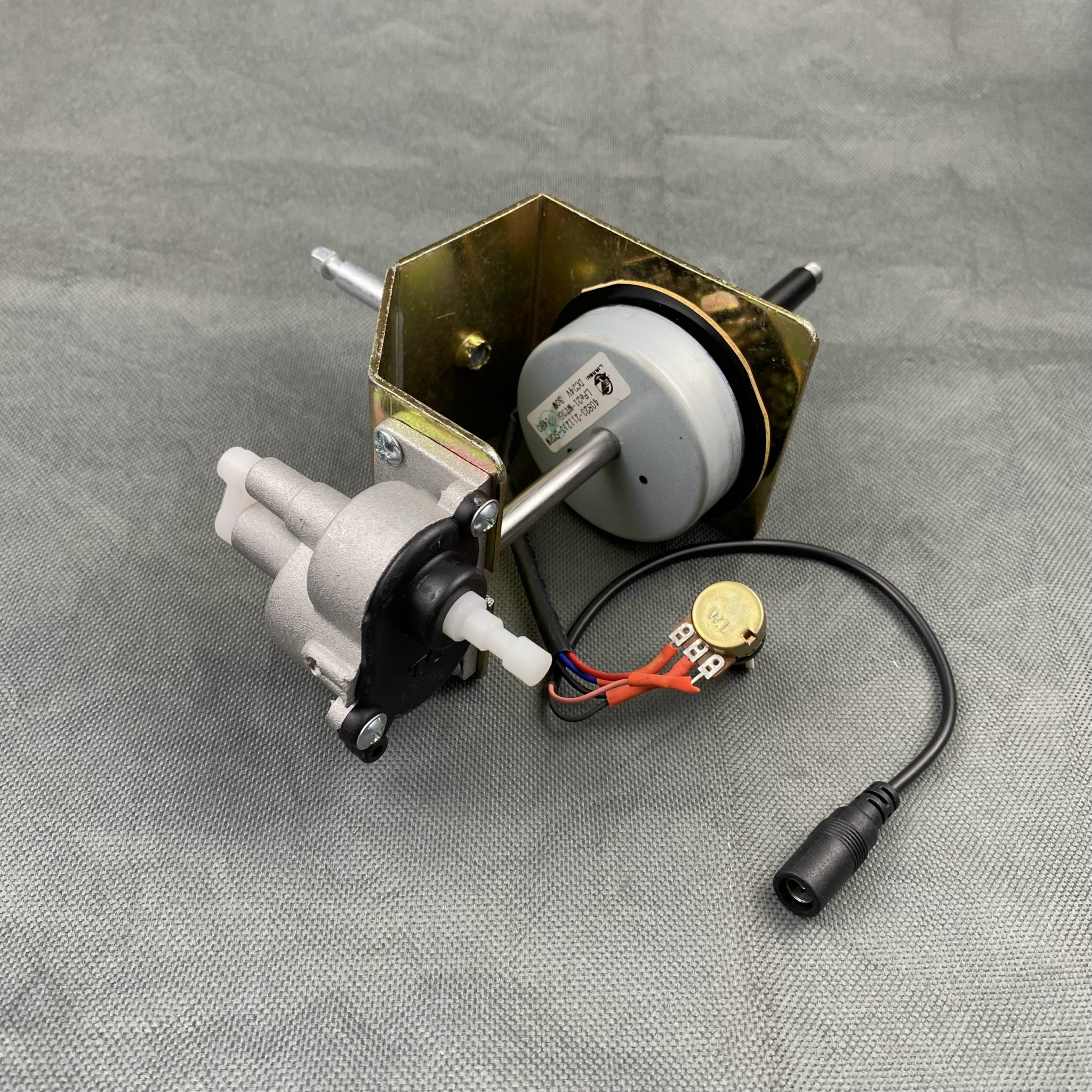 Động cơ quạt bàn 12v 20w không chổi than, có chỉnh tốc độ | động cơ quạt 12v | motor quạt 12v | đầu quạt 12v