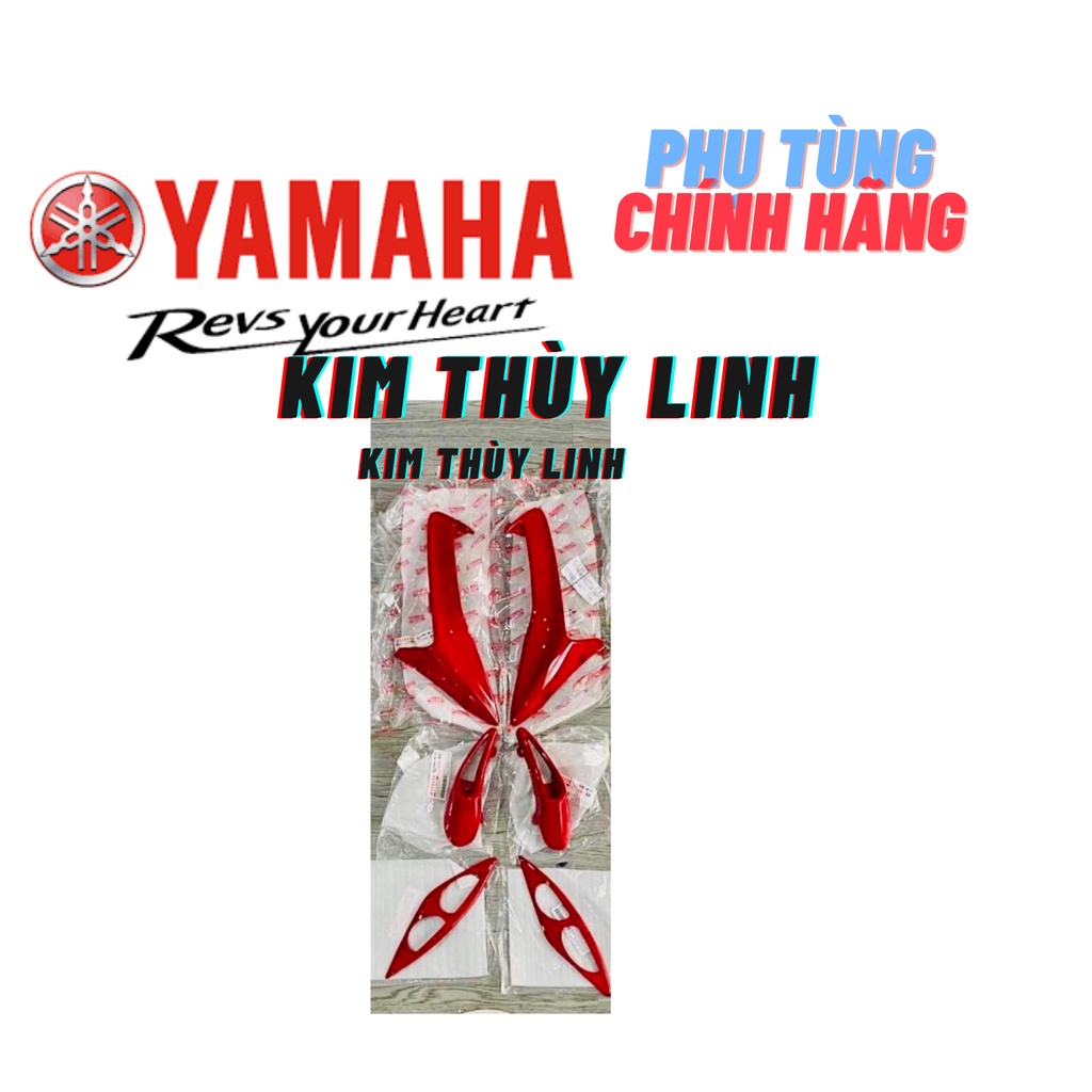 Bộ bodykit xe Exciter 2006-2010 màu đỏ chính hãng Yamaha
