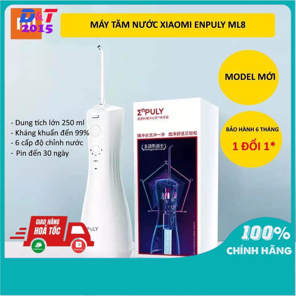 Máy tăm nước Xiaomi Enpuly ML8 pin 30 ngày