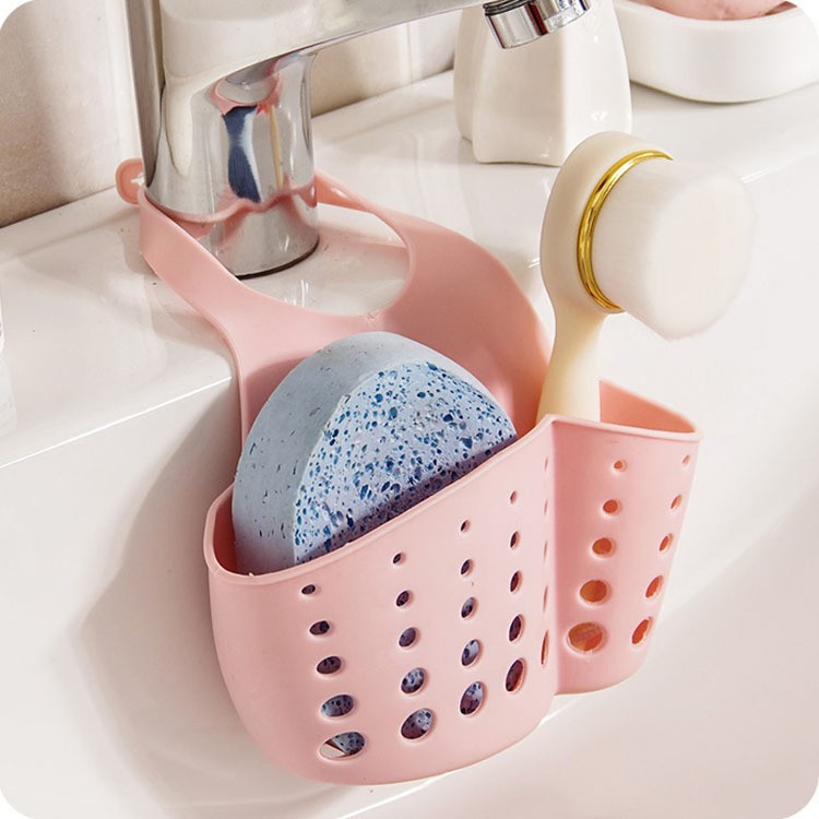 Giỏ nhựa đựng đồ treo bồn rửa chén đa năng tiện dụng