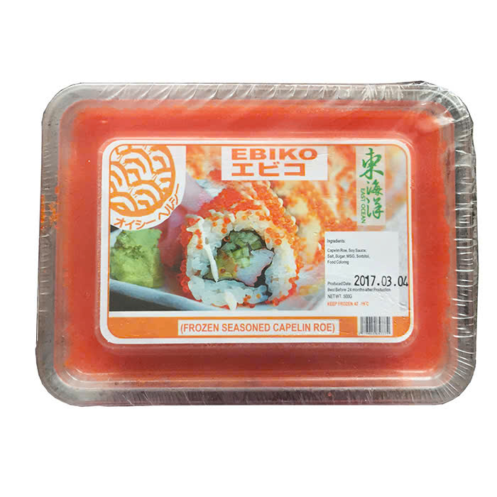 Ebiko trứng tôm - hộp 500g (giao tphcm)