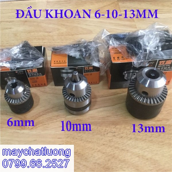 [HCM]ĐẦU KẸP MŨI KHOAN (6ly 10 ly 13 ly...) - CHUYÊN PHỤ TÙNG MÁY KHOAN