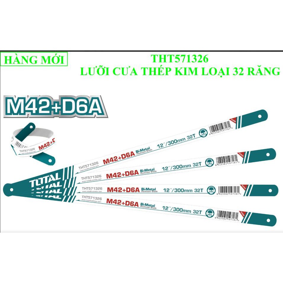 Lưỡi cưa thép kim loại total tht571326