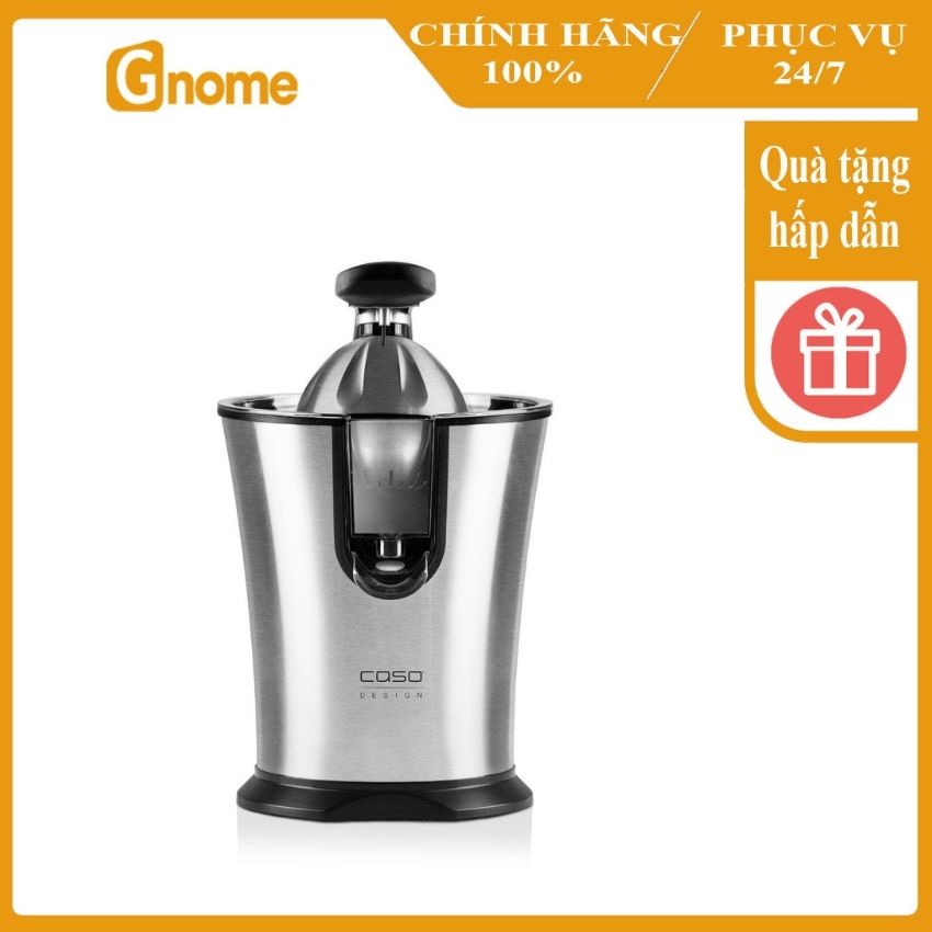 Máy vắt cam Caso CP330 Pro chất liệu thép không gỉ, vắt kiệt bã dễ sử dụng [Hàng nhập Đức]
