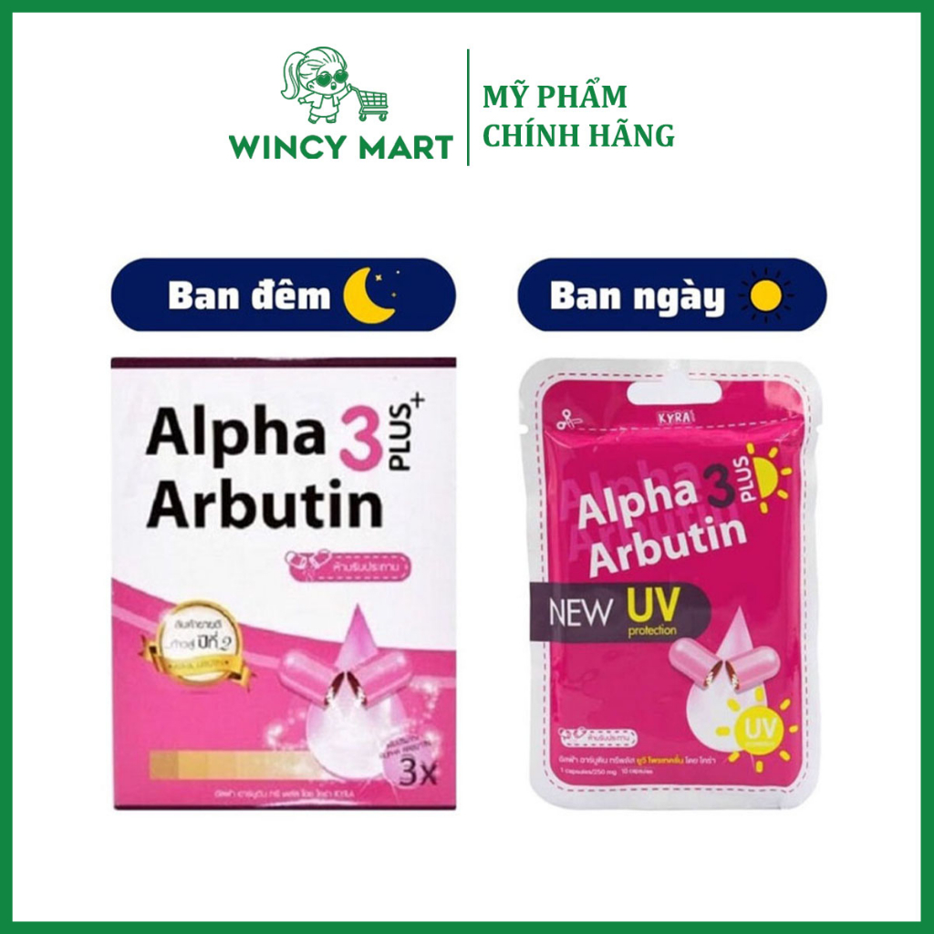 Kyra alpha arbutin 3 thái lan - kích dưỡng trắng da