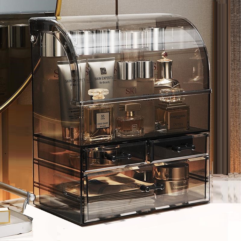  Hộp Đựng Mỹ Phẩm Đa Năng Kệ Đựng Đồ Trang Điểm Trong Suốt 