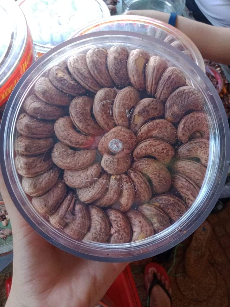 Hộp 500gr hạt điều rang muối vỏ lụa loại 1 Bình Phước[ GIAO HÀNG NHANH 4h HCM]