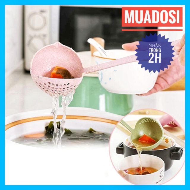 Vá ăn lẩu vá múc canh lúa mạch