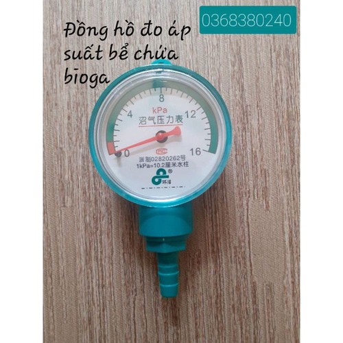 Đồng hồ đo áp suất khí bioga