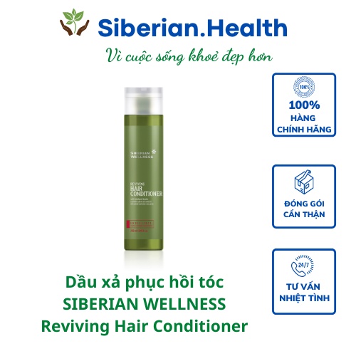 Dầu xả hồi phục tóc SIBERIAN WELLNESS Reviving Hair Conditioner 250ml
