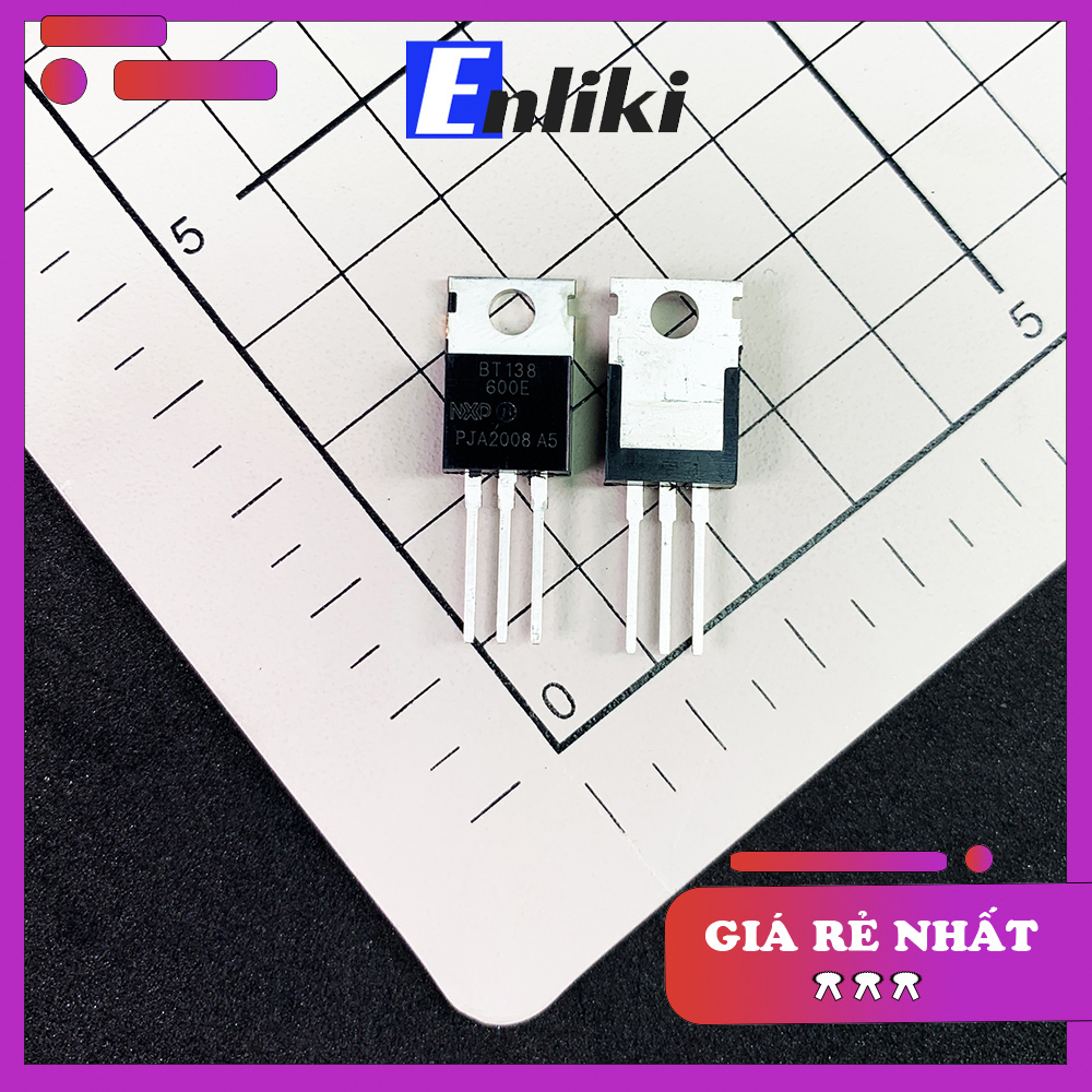 Triac bt138-600e 12a 600v to220