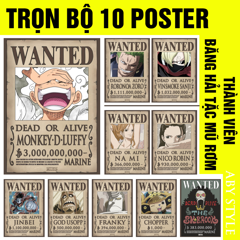 10 Poster One Piece Giá Tốt Tháng 03,2023|Biggo Việt Nam