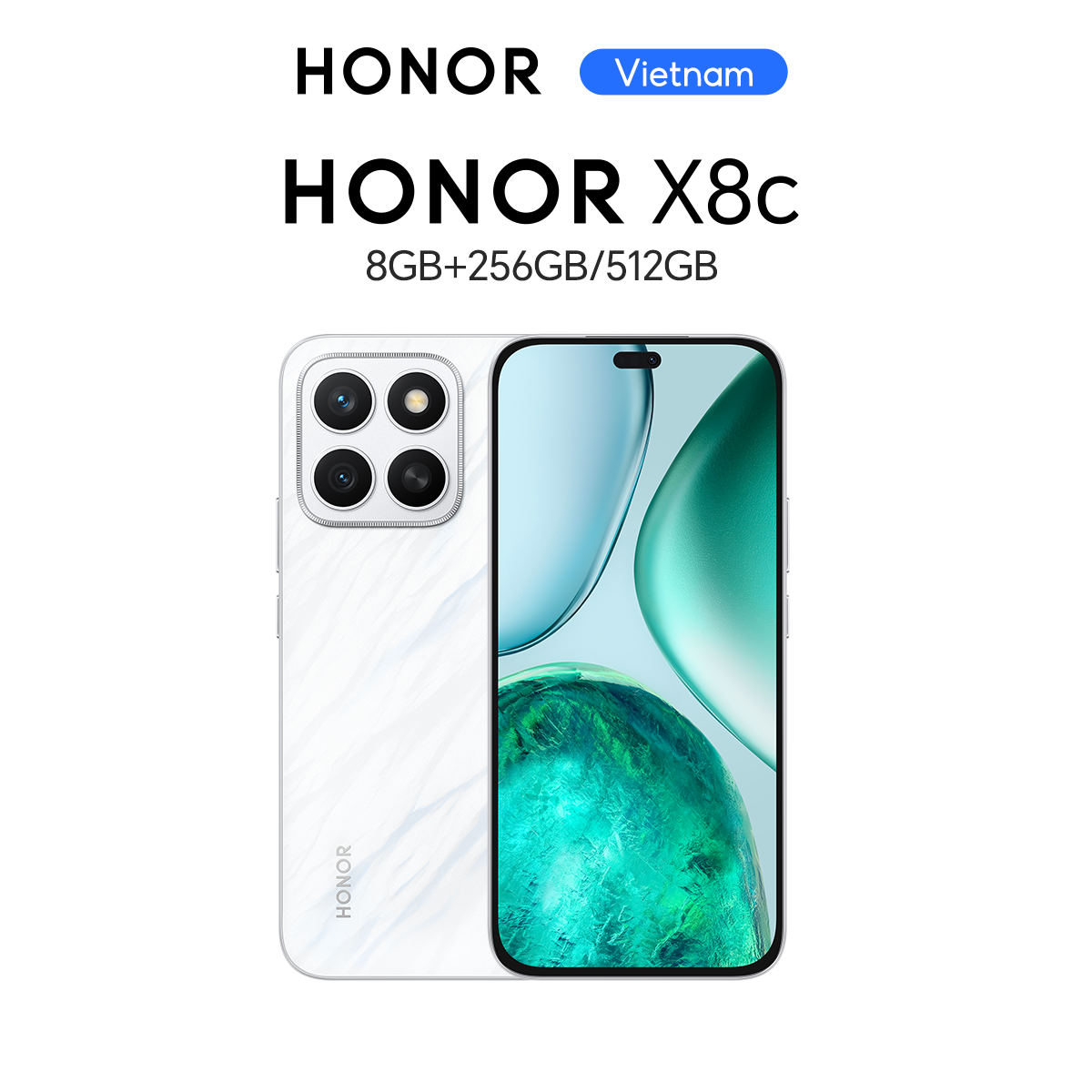 Honor X8C Phone 8Gb + 256/512Gb |   Camera 108Mp |   Dust and Water Resistant |   Snapdragon 685 |   5000Mah Battery |   18-Month Genuine Warranty - 3