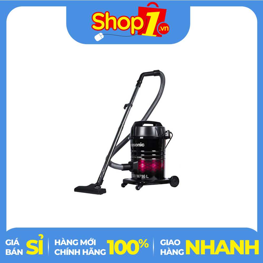 Máy hút bụi panasonic mc-yl631rn46 - loại sản phẩm:túi chứa bụi - bộ lọc:bộ lọc kháng khuẩn - công suất thực:1700w