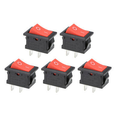 Combo 5 công tắc bập bênh kcd1-101 6a 250v 2p