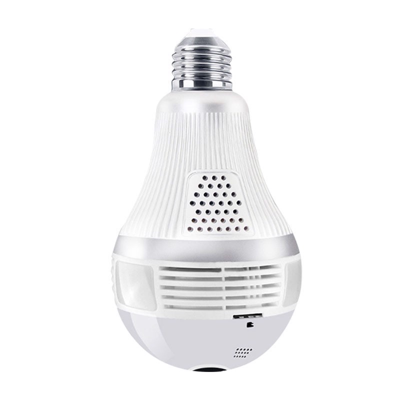 Camera bóng đèn Xmeye thông minh điều khiển tắt mở từ xa góc nhìn 360 độ 960P