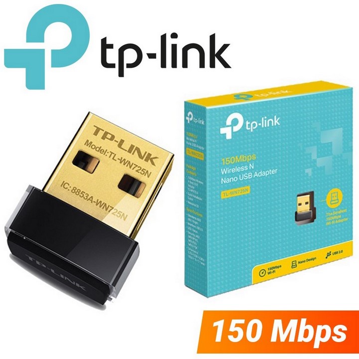 Usb thu wifi tp-link tl-wn725n - bảo hành 1 đổi 1
