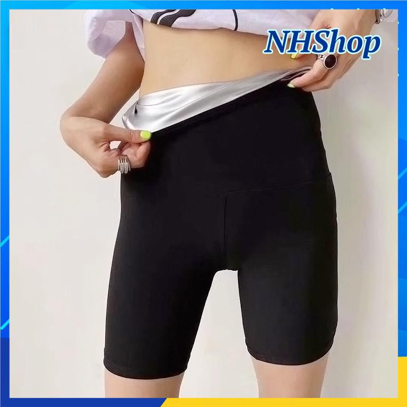 [HCM]Quần ngố đùi / dài Sinh nhiệt Giảm mỡ bụng hot hit CAO CẤP túi zip tặng kèm xịn sò - NHShop