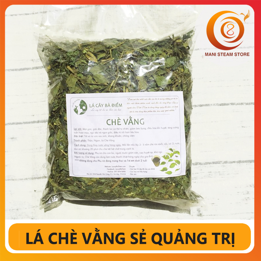 [HCM]Lá Chè Vằng Sẻ Quảng Trị | Lợi Sữa Giảm Cân Mát Gan Giải Độc Giảm Mỡ Máu | cao che vang tra vang chè vằng Bà Điểm - Mani Store