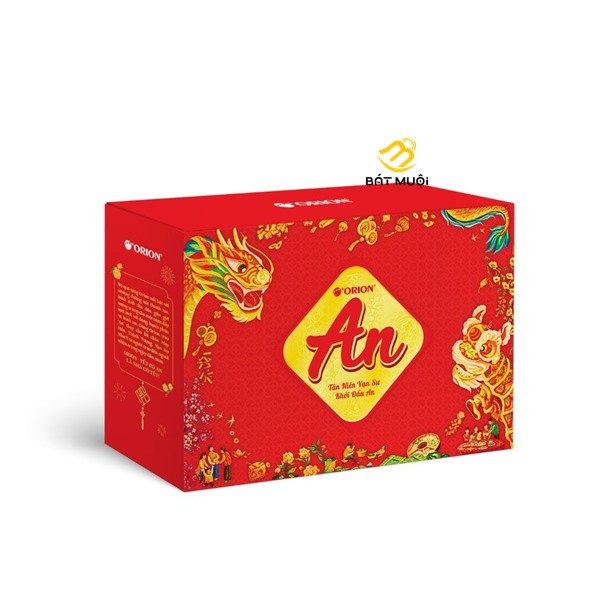 Hộp quà tết 2024 - bộ quà tết orion - an tài lộc - tạp hóa bát muội