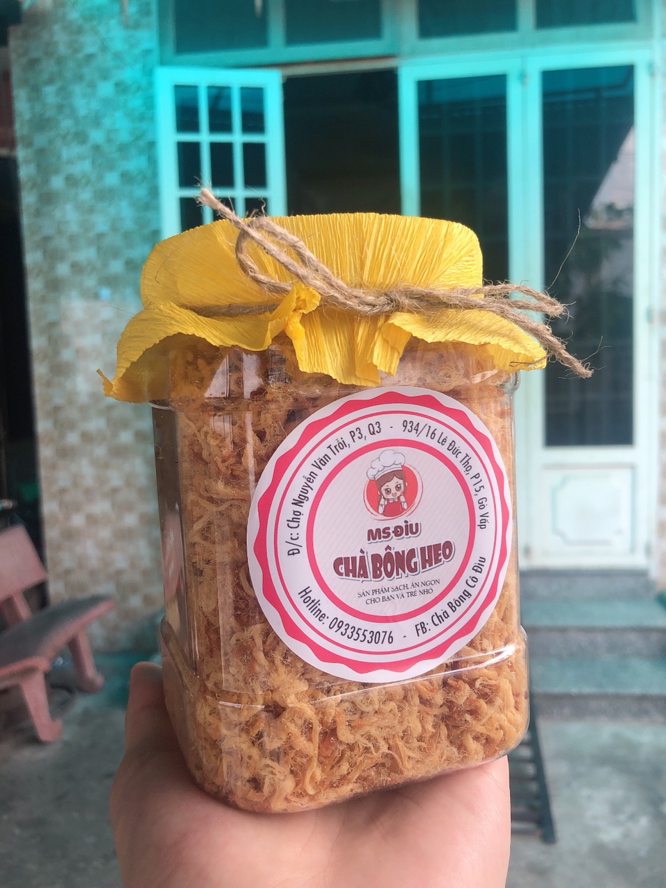 [Giá lẻ]Hộp chà bông heo 300gr tiện lợi và tinh tế