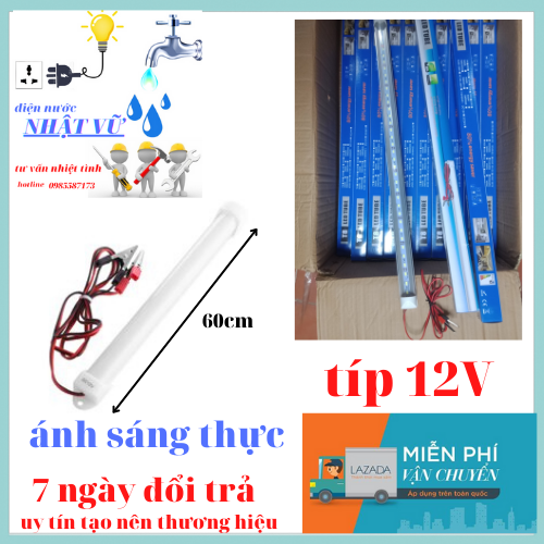 Bóng đèn ác quy 12v, bóng típ 12v siêu sáng, tiết kiệm điện
