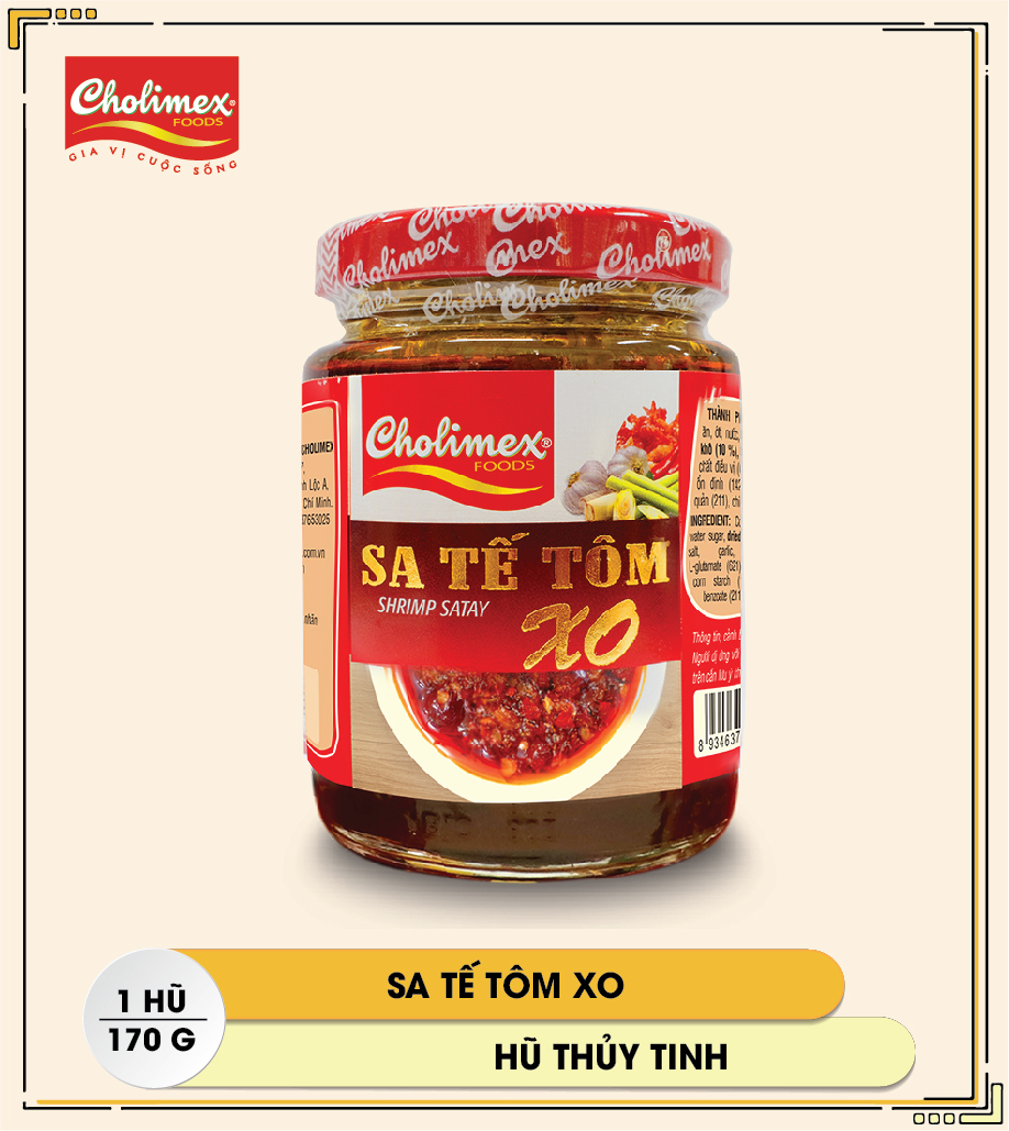 Sa tế tôm XO 170g