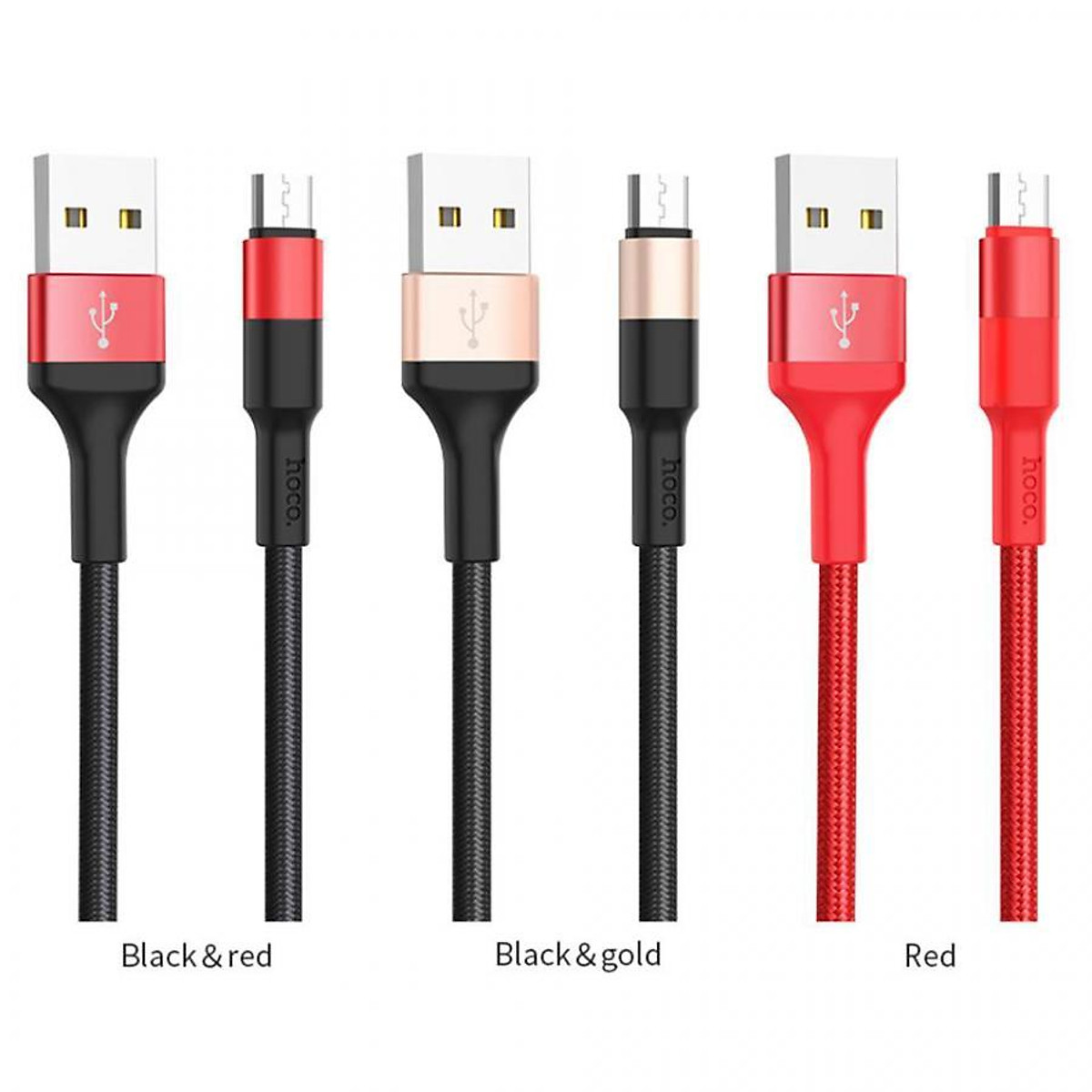 Cáp Sạc Hoco X26 Micro USB - 1M - Hỗ trợ sạc nhanh