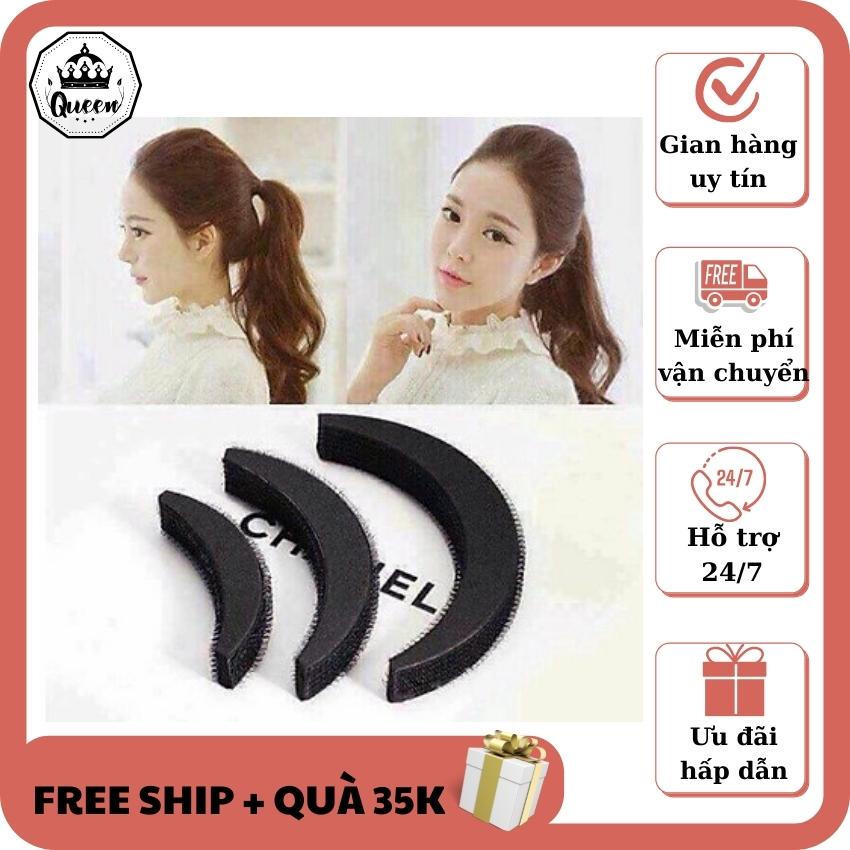 Queen store kẹp phồng chân tóc - dụng cụ độn phồng mái free ship - hàng sẵn