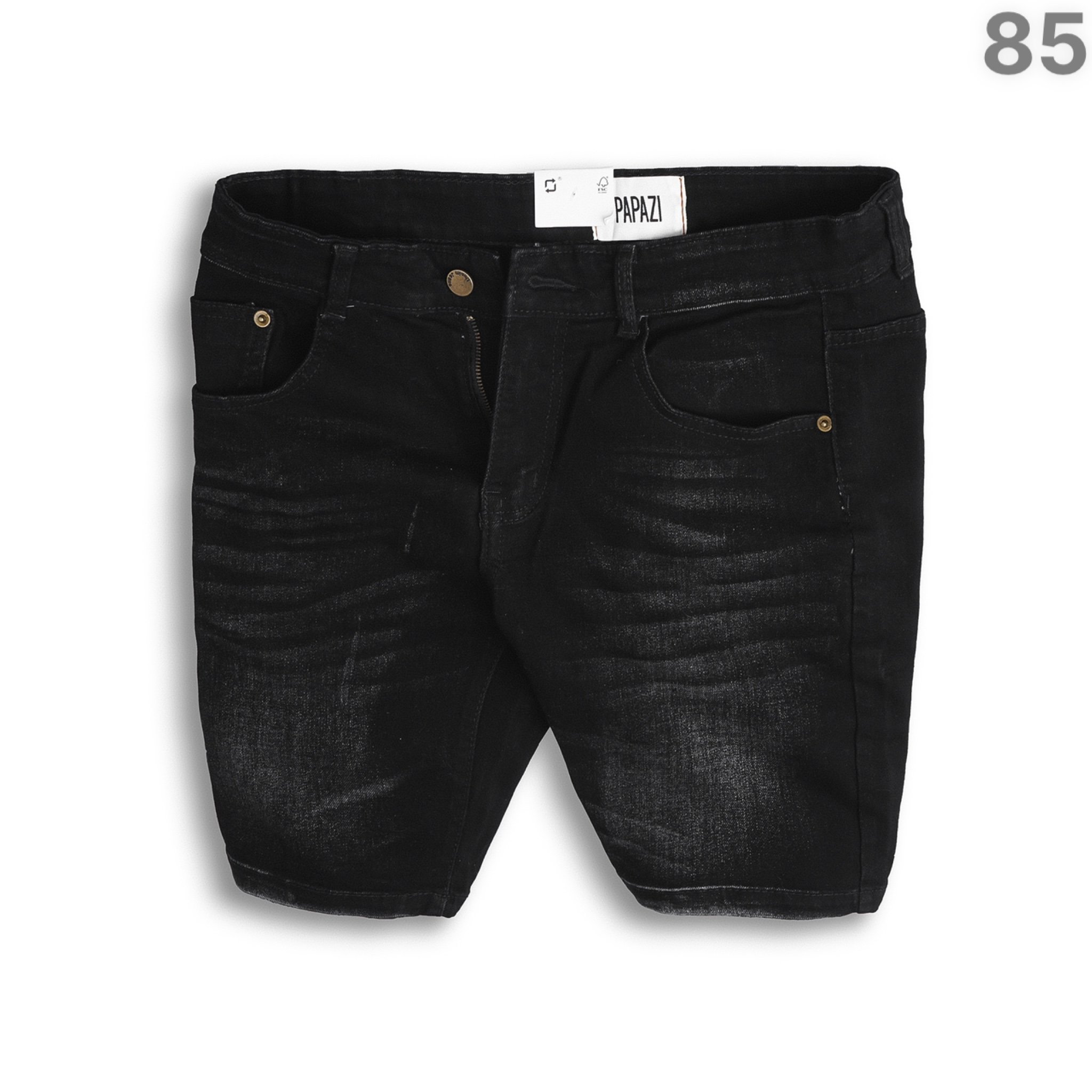 Quần jean lửng, quần short nam cao cấp, chất cotton co giãn mền mịn, phong cách trẻ trung năng động - PAPAZI