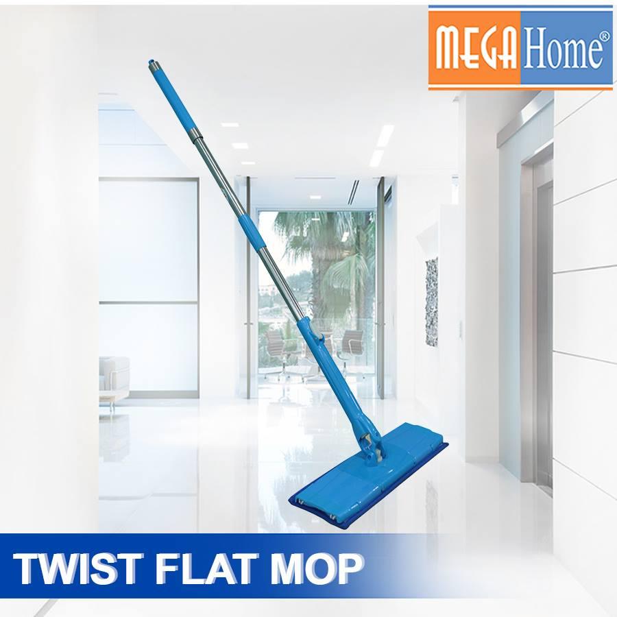 Cây lau nhà tự vắt twist flat mop