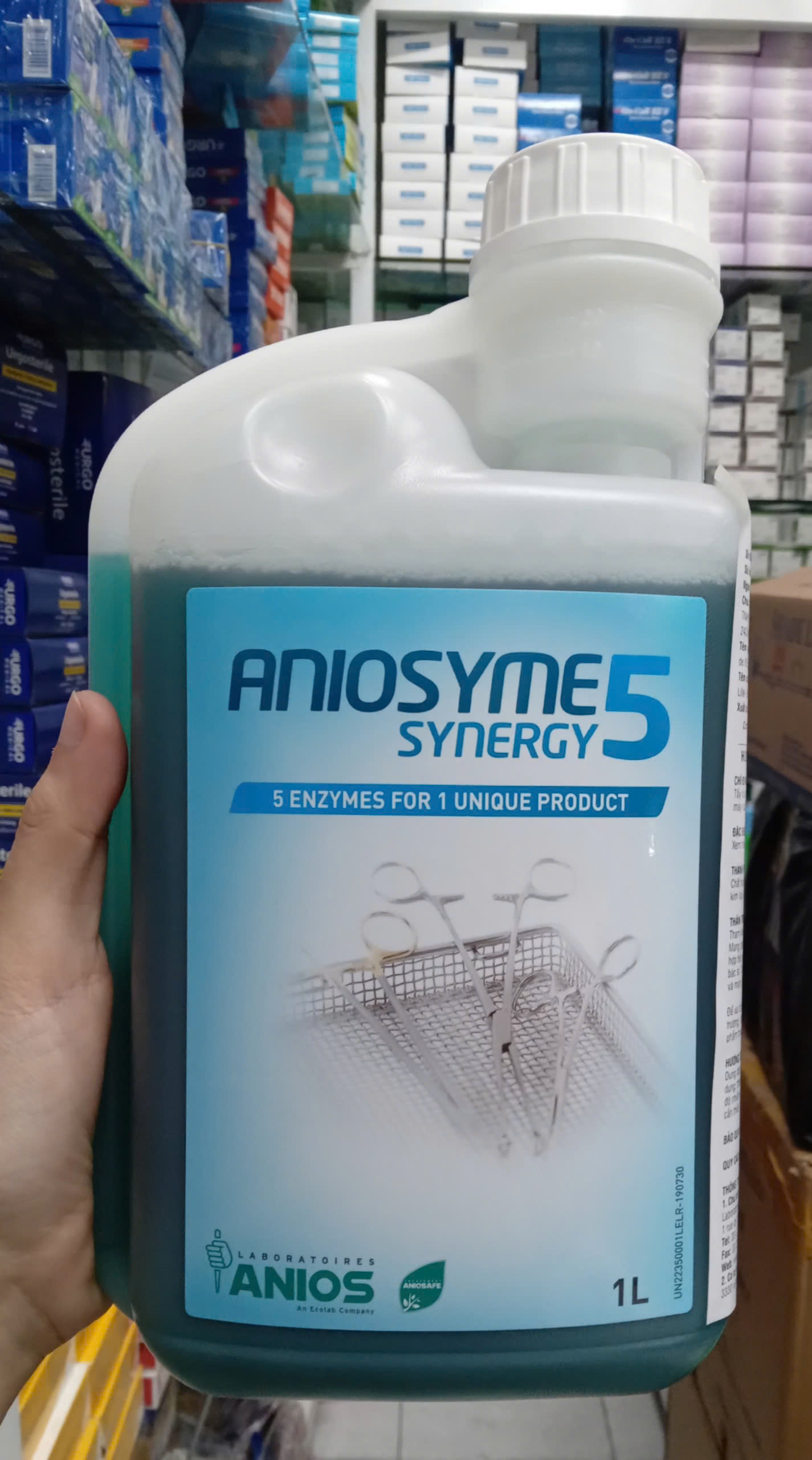 Dung dịch Aniosyme Synergy 5 (Chai 1 lit)