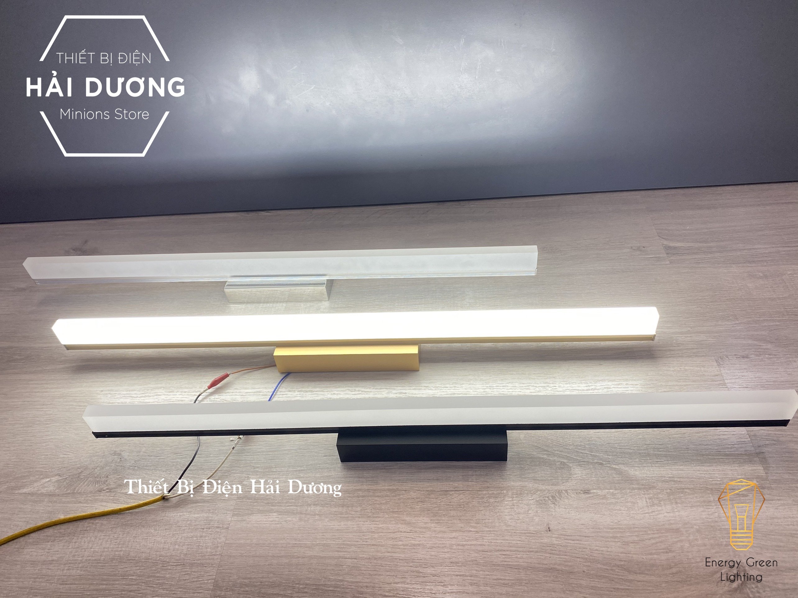 Đèn Soi Tranh- Đèn Rọi Gương Led Model A50 80cm 16w - 3 Chế Độ Ánh Sáng - Bảo Hành 1 Năm