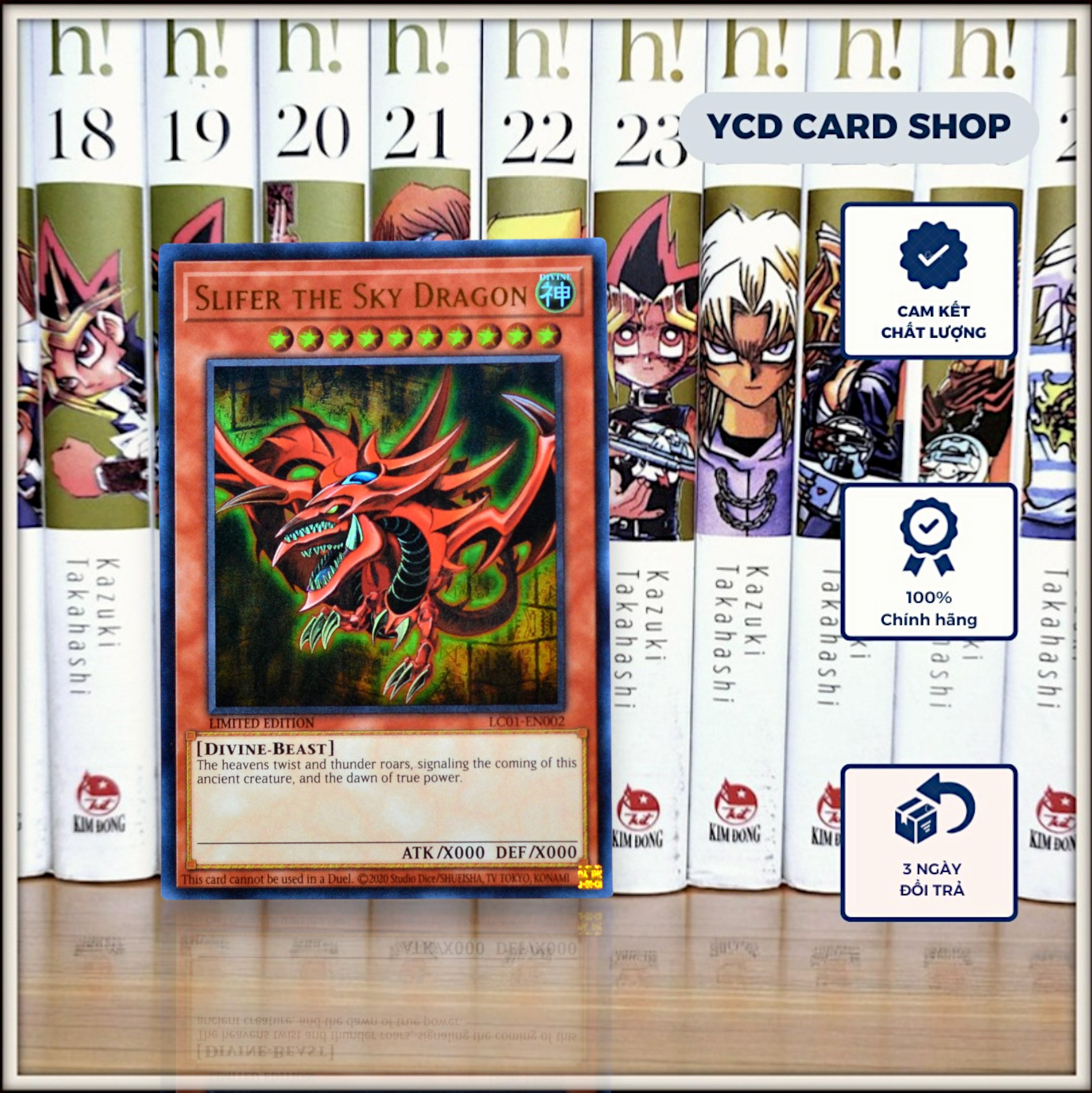 [YCD Shop] Thẻ bài Yugioh chính hãng  Thần Osiris - Slifer the Sky Dragon – Ultra Rare