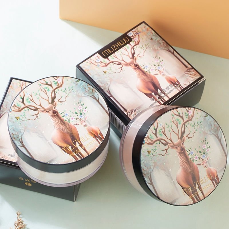 [HCM]Phấn phủ bột kiềm dầu Milizhiwu - CAVALI- Che khuyết hoàn hảo bám bền cực tốt chống trôi không thấm nước- tặng kèm kem dưỡng tay trị giá 15k