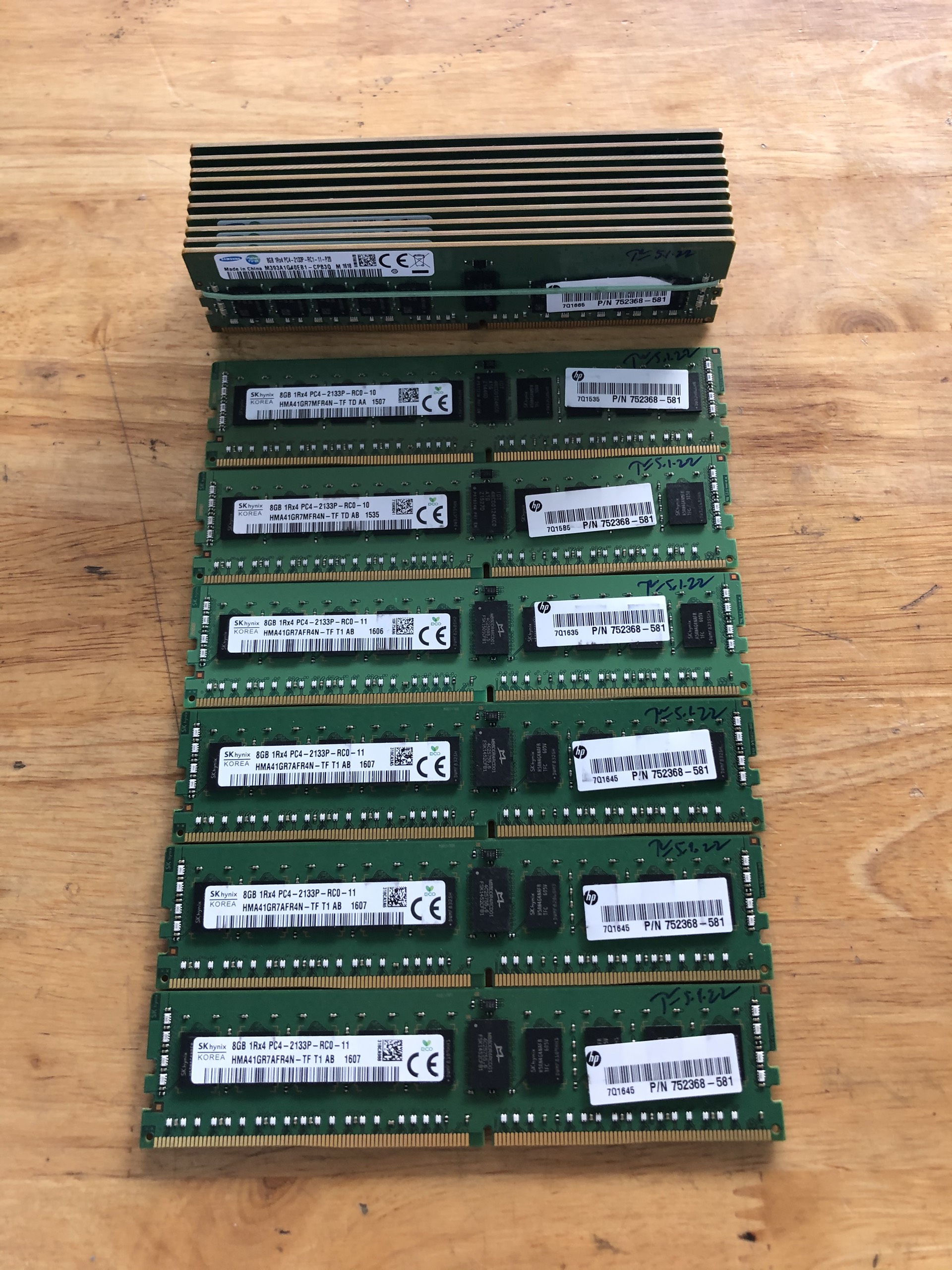 Ram ddr4 8g ecc reg dùng cho main x99, máy trạm, server